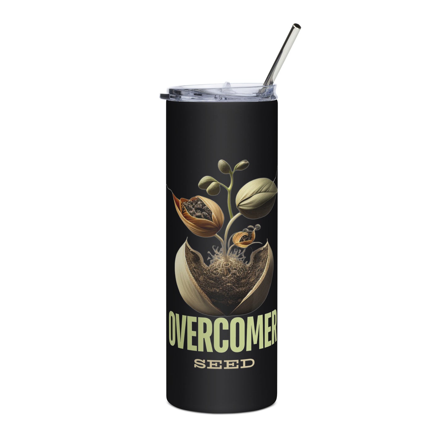 Overcomer Seed custom stainless steel tumbler