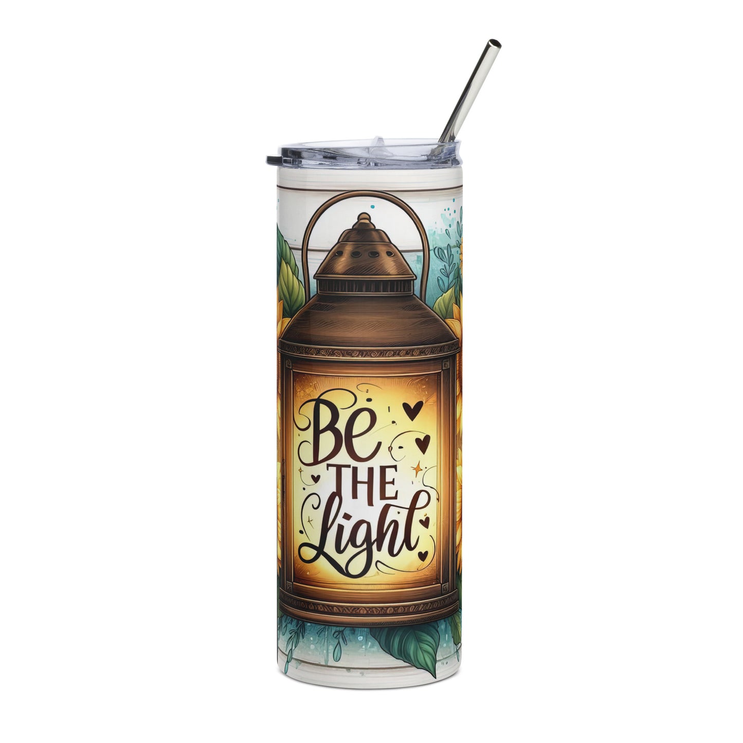 Be The Light Custom Stainless-steel tumbler