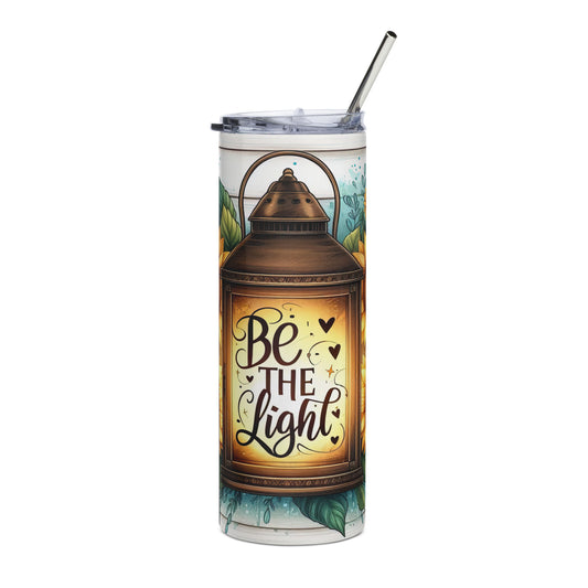 Be The Light Custom Stainless-steel tumbler