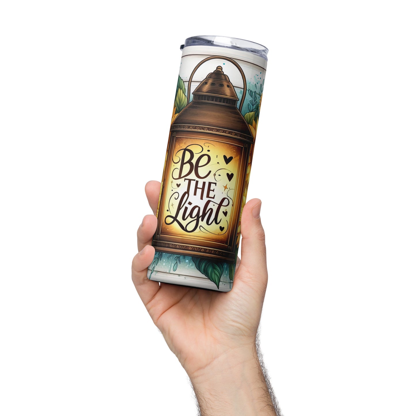 Be The Light Custom Stainless-steel tumbler