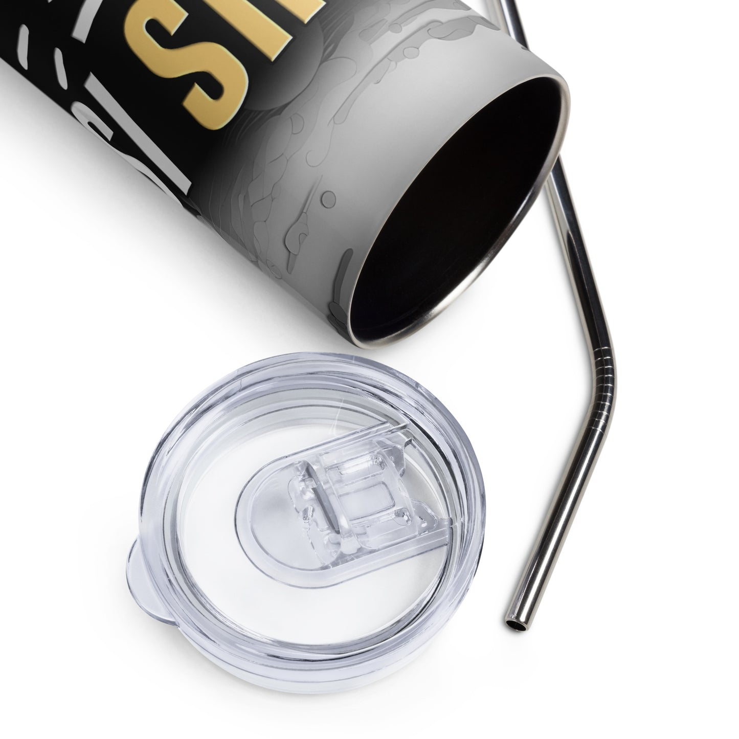 Jesus Is the Answer Custom Stainless-steel tumbler