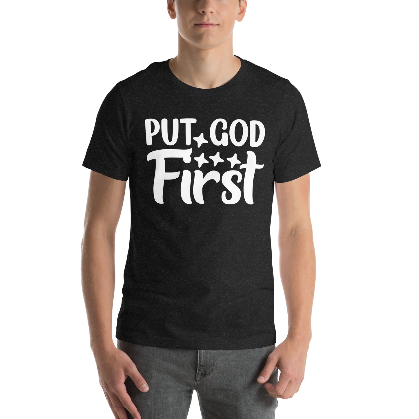 Put GOD First! Unisex t-shirt