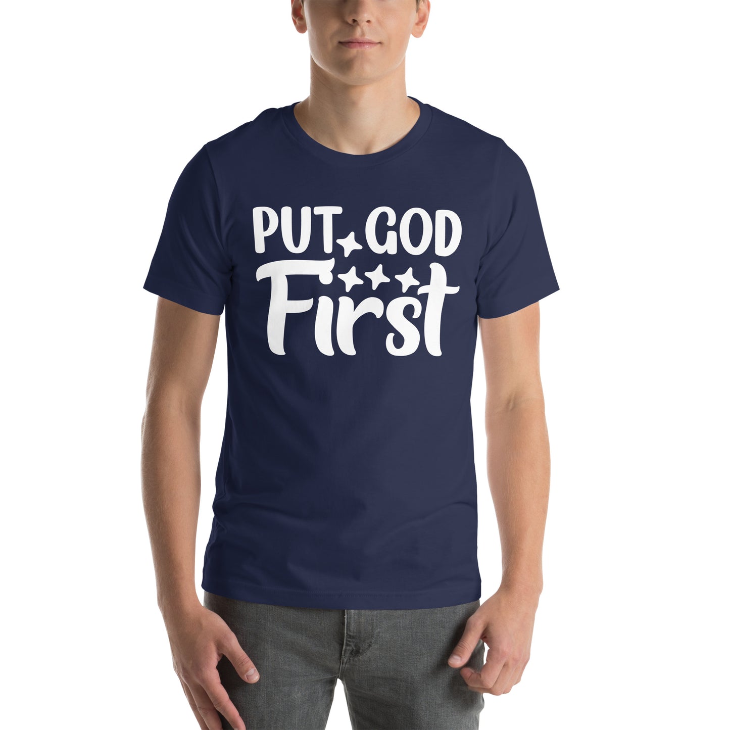 Put GOD First! Unisex t-shirt